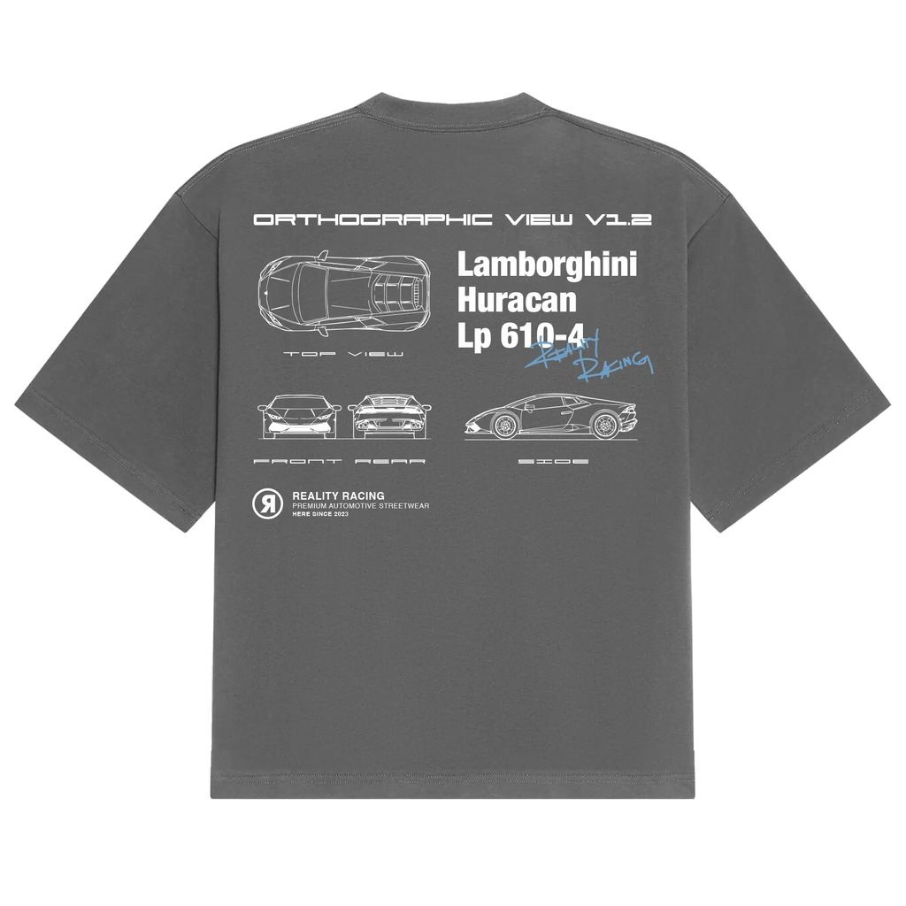 Orthographic Huracan Tee