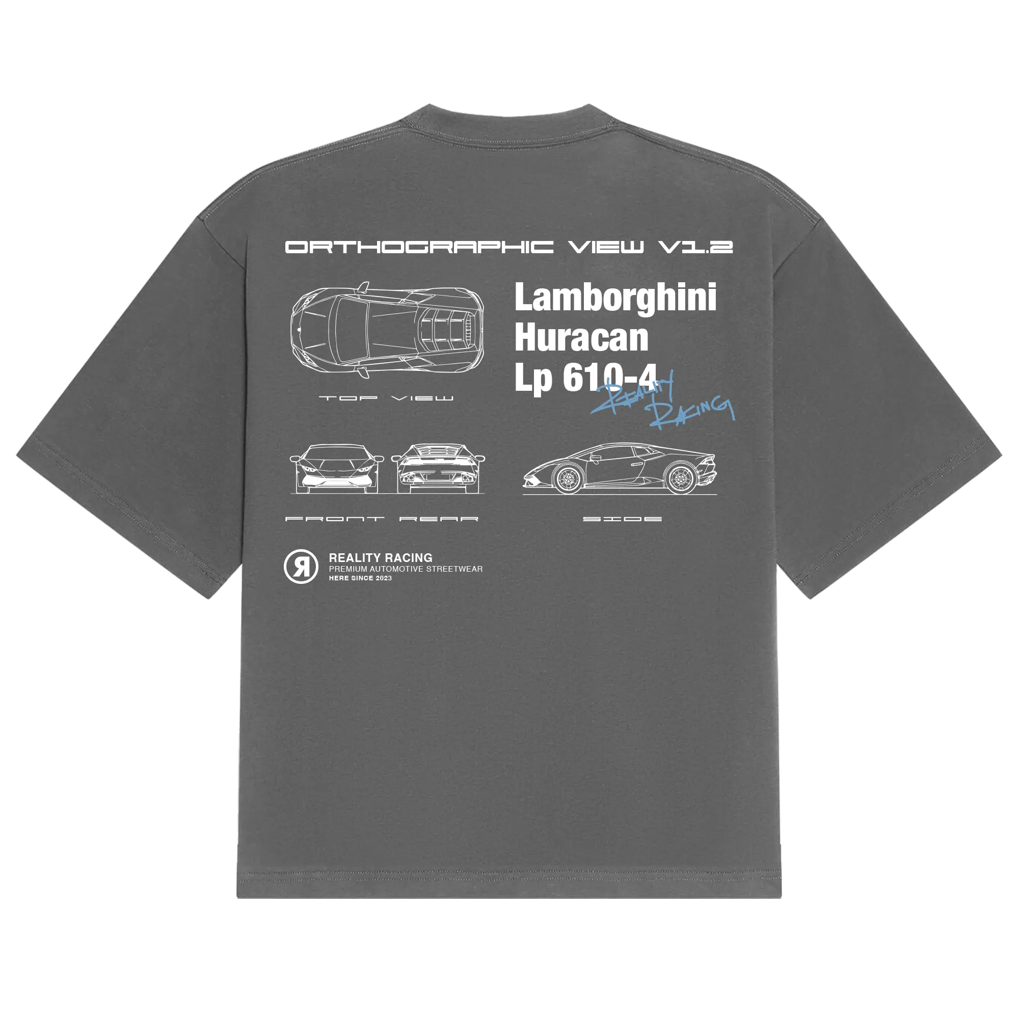 Orthographic Huracan Tee