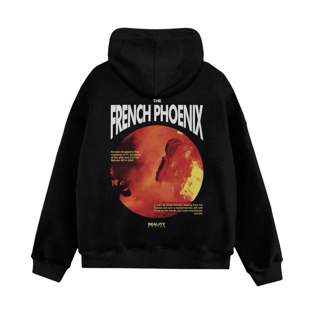 Grosjean French Phoenix Hoodie